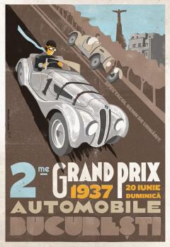 Poster - Grand Prix Bucuresti 1937