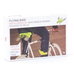 Husa pentru saua bicicletei - Flying Bike Galben neon Donkey