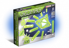 Joc Geomag Kids Panels Glow 30 piese