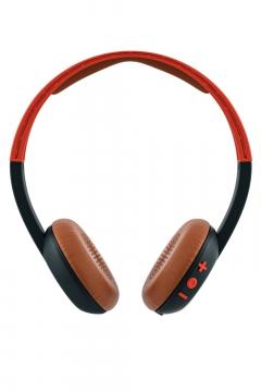 Casti Bluetooth Wireless Skullcandy - Uproar Orange/Navy