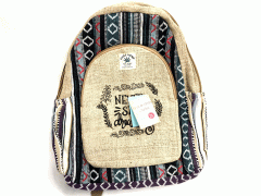 Rucsac din canepa si bumbac - I Love Travel - mai multe modele