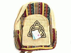 Rucsac din canepa si bumbac - I Love Travel - mai multe modele