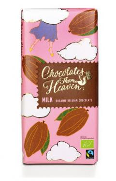 Ciocolata cu lapte - Chocolates from Heaven - BIO + RO-ECO-007