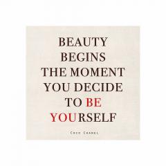 Tablou panza - Be yourself