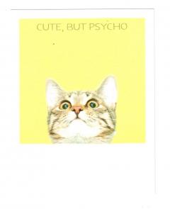 Carte postala - Psycho Cat