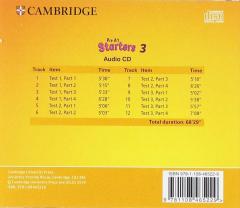 Pre A1 Starters 3: Authentic Examination Papers - Audio CD