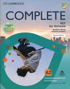 Complete Key for Schools Student's Book without Answers with Downloadable Resource Pack