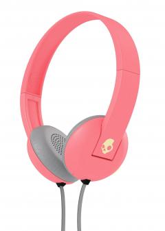 Casti Skullcandy Uproar - Coral - Gray / Cream