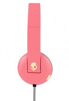 Casti Skullcandy Uproar - Coral - Gray / Cream