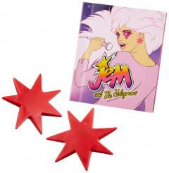 Jem and the Holograms - Light-Up Synergy Earrings and Illustrated Book