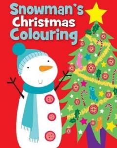 Christmas Colouring Snowman