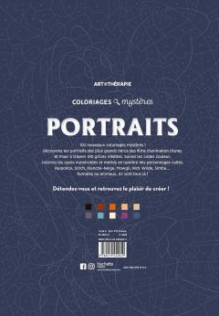 Coloriages mysteres Disney. Portraits