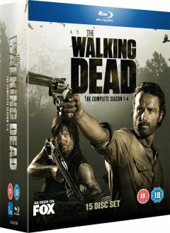 The Walking Dead - Season 1-4 (Blu Ray Disc)