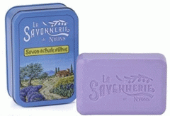 Sapun in cutie metalica, 200 g - Paysage Provence