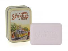 Sapun in cutie metalica, 200 g - Le Tramway