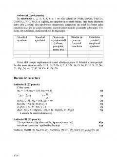 Chimie. Olimpiade si concursuri. Clasele a VII-a, a VIII-a, si a IX-a