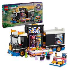 LEGO Friends - Autocar de turneu pentru staruri pop (42619)