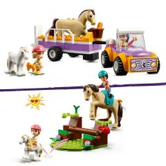 LEGO Friends - Remorca cu ponei si cal (42634)