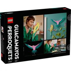LEGO Art - Colectia de fauna - Papagali Ara (31211)