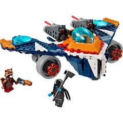 LEGO Marvel Super Heroes - Avionul de lupta al lui Rocket vs Ronan (76278)