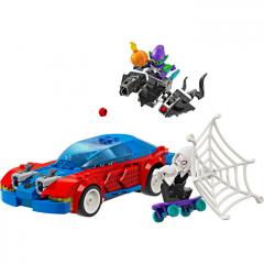 LEGO Marvel Super Heroes - Masina de curse a Omului Paianjen si Venom Green Goblin(76279)