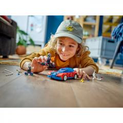 LEGO Marvel Super Heroes - Masina de curse a Omului Paianjen si Venom Green Goblin(76279)