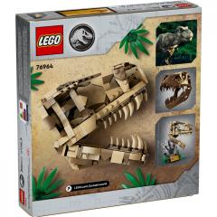 LEGO Jurassic World - Fosile de dinozaur - Craniu de T.rex (76964)