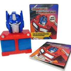 Transformers: Light-Up Optimus Prime Bust and Illustrated Book With Sound!