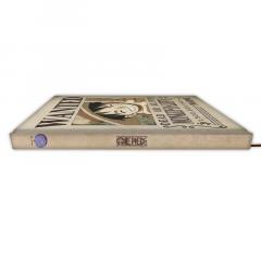 Carnet A5 - One Piece - Wanted Luffy