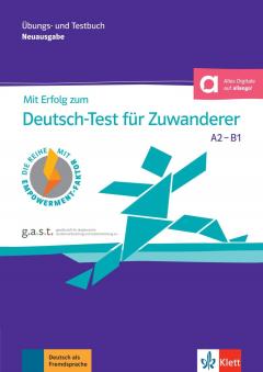 Coperta cărții Mit Erfolg zum Deutsch-Test fur Zuwanderer