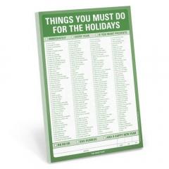 Things You Must Do for the Holidays Pad