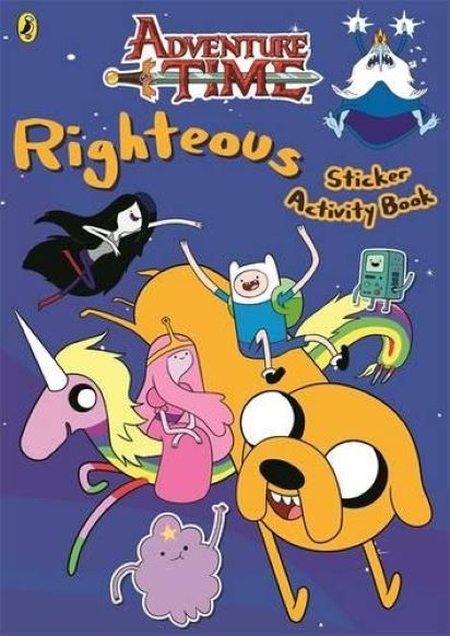 Adventure Time - Righteous Sticker Activity Book