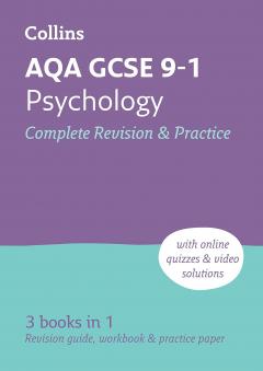 Coperta cărții AQA GCSE 9-1 Psychology Complete Revision and Practice