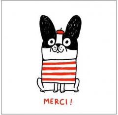 Felicitare Merci OHH Deer