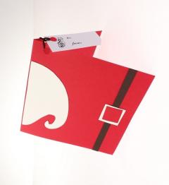 Felicitare - Centura lui Mos Craciun