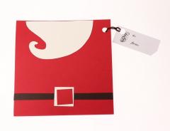 Felicitare - Centura lui Mos Craciun