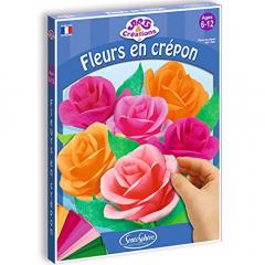 Set creativ - Flori creponate