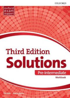 Coperta cărții Solutions: Pre-Intermediate: Workbook