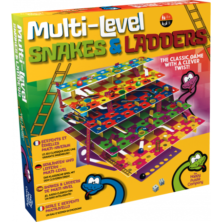 Joc - Multi-Level Snakes and Ladders - Happy Puzzle Company