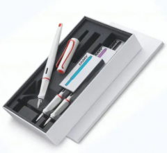 Set stilou caligrafie, varfuri 1.5 / 1.1 / 1.9 + rezerve Lamy Joy Red White