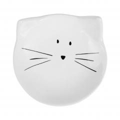 Farfurie in forma de pisica - PM Blanc Mermichel
