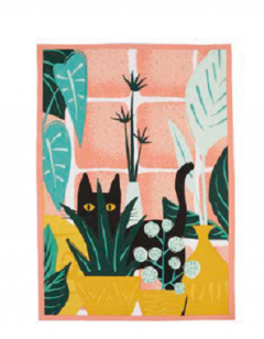 Prosop de bucatarie-Chamouflage-Rose