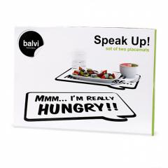 Set 2 suporturi de farfurie - Speak Up!