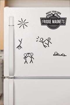 Magneti pentru frigider- Stick Men