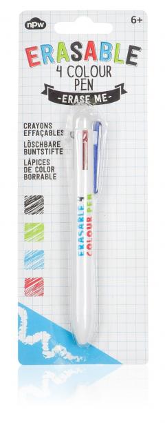 Pix cu 4 culori - Erasable Pen NPW