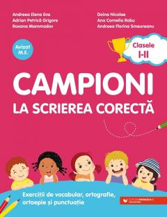 Campioni la scrierea corecta. Clasele I-II