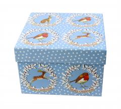 Cutie cadou - Emma Bridgewater Happy Christmas, 20x20x13cm