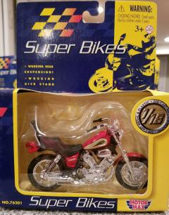 Motociclete metalice - mai multe modele