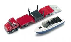Jucarie - Low Loader and boat