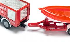 Jucarie - Fire engine with boat